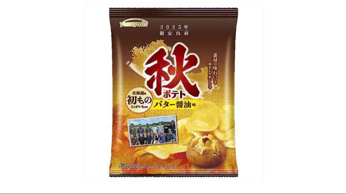 山芳製菓 ポテトチップス ポテト バター醤油味